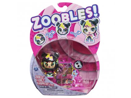 Zoobles panenka Z-GIRL - Panda, skladem