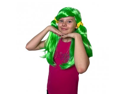 Paruka Lollipopz ELA zelená skladem