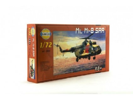 Model Mil Mi-8 SAR 1:72 25,5x29,5 cm skladem