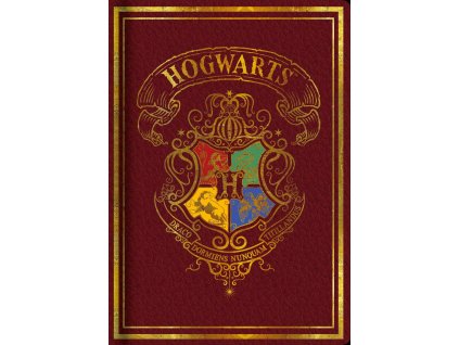 Blok A5 Harry Potter Colourful červený