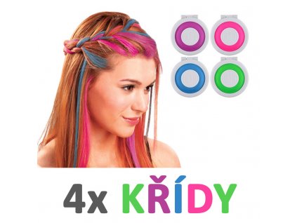 kridy na vlasy hair chalk