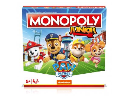 Společenská hra Monopoly Junior Tlapková patrola