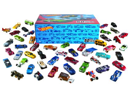 Hot Wheels angličák 50 ks