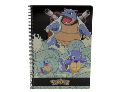 Pokémon A4 blok kroužkový - Squirtle