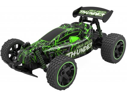 SPARKYS - RC terénní auto buggy 1:18 LUMINOUS RACING 2,4GHz - ZELENÉ