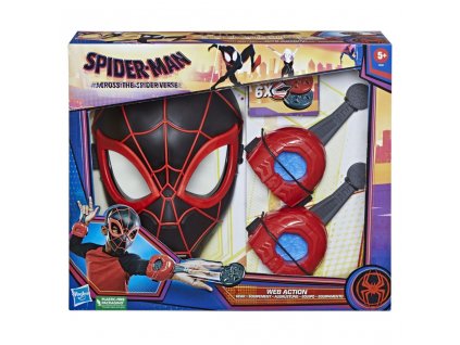 Hrací sada Spiderman Spiderverse Web Action Gear