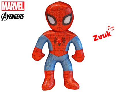 Spiderman 38cm třpytivý na baterie - skladem