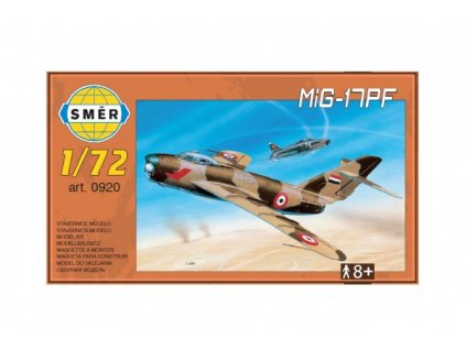 Model MiG-17PF 1:72 13,3x16,2cm v krabici SKLADEM