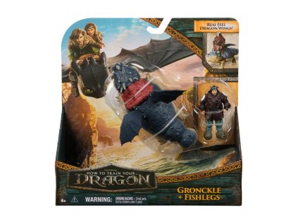 Jak vycvičit draka drak a Viking Gronckle a Rybinoha