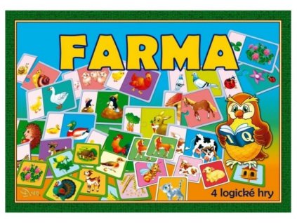 Farma 4 logické hry společenská hra skladem