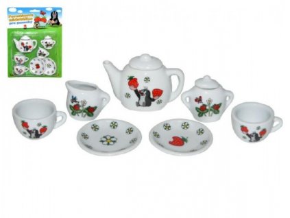 Nádobí - čajový set Krtek porcelán skladem