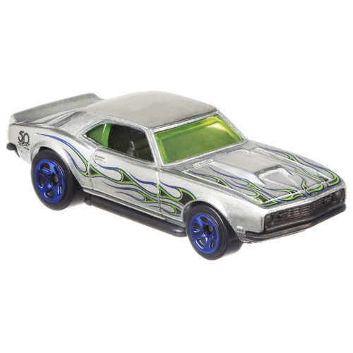 Mattel Hot Wheels '68 Copo Camaro - ZAMAC Výroční model 50 let 8/8 FRN31