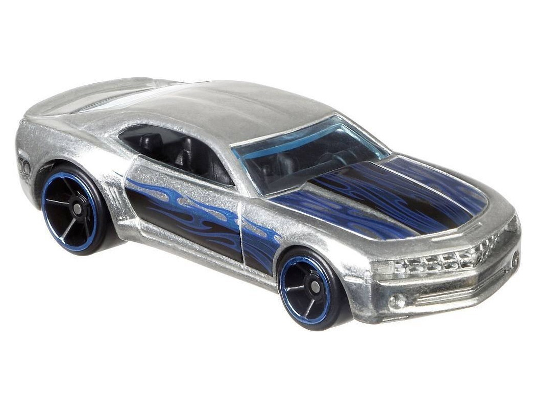 Mattel Hot Wheels Chevy Camaro Concept - ZAMAC Výroční model 50 let 2/8 FRN25