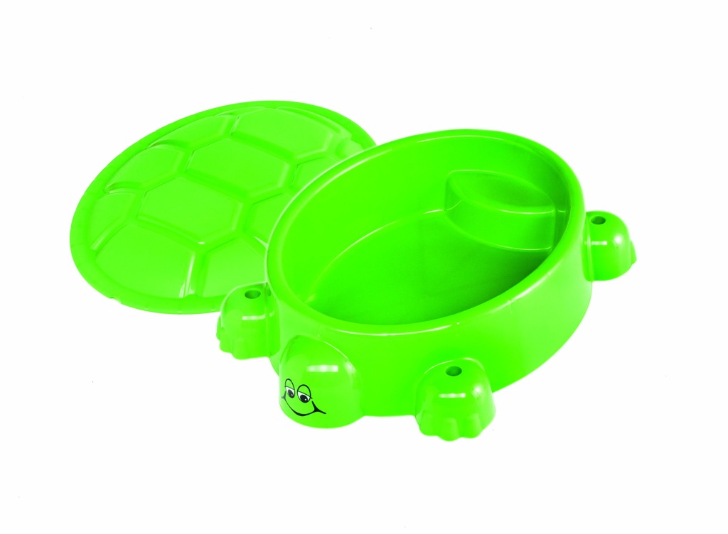 Alltoys Paradiso Pískoviště želva světle zelené s víkem