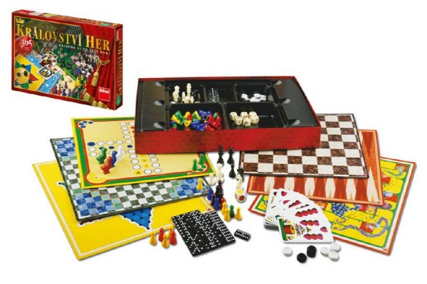 Dino Království 365 her - soubor her společenská hra v krabici 43x30x5cm