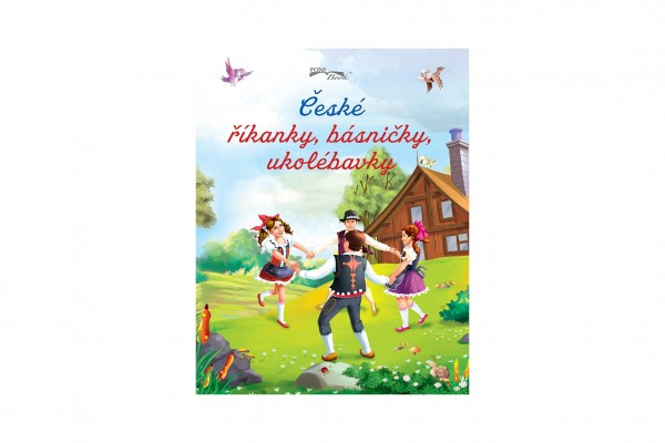 FONI Book Knížka České říkanky, básničky, ukolébavky CZ verze 19,5x25cm