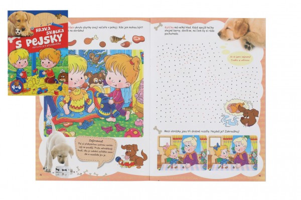 FONI Book Pracovní sešit Hravá školka s pejsky CZ verze 20x28,5cm