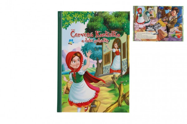 FONI Book Knížka Červená Karkulka a další pohádky CZ verze 15,5x22cm