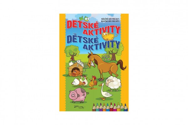 FONI Book Knížka Dětské aktivity/Detské aktivity CZ + SK verze 21x30cm