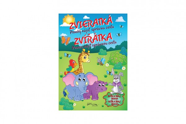 FONI Book Pracovný zošit Zvieratká/Zvířátka + Zmazateľné pero CZ +SK verzia 21x30cm