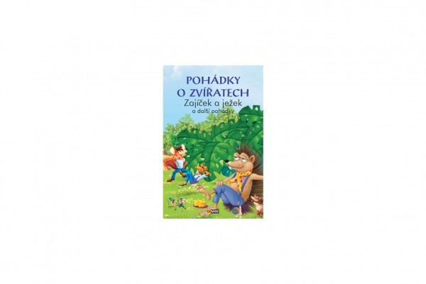 FONI Book Knížka Pohádky o zvířatech Zajíček a ježek CZ verze 15x22cm