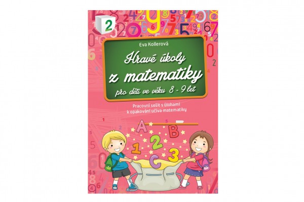FONI Book Pracovní sešit Hravé úkoly z matematiky 8-9 let CZ verze 20x29cm