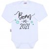 body s potiskem new baby born in 2021 0 3m