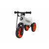 Odrážedlo FUNNY WHEELS Rider SuperSport bílé/oranž. 2v1+popruh,výš.sedla28/30cm nos.25kg 18m+v sáčku