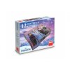Kostky kubus Ledové království/Frozen dřevo 12ks v krabičce 21x18x4cm