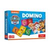 Domino papírové Tlapková patrola 21 kartiček společenská hra v krabici 21x14x4cm