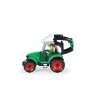 Auto Truckies traktor plast 17cm s figurkou v krabici 24m+