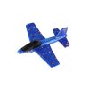 Letadlo házecí polystyren 17cm 3 barvy na kartě