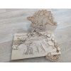 Stegosaurus - vkládací puzzle