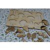 Dřevěné naučné puzzle (různé druhy)