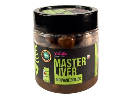Dipované boilies | MASTER LIVER | 250 g