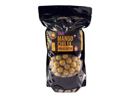 Boilies PREMIUM ACTIVE | MANGO/CHILLI | 1kg