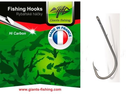 Giant fishing háček dravcový s očkem-mikrohroty 10ks (Velikost vel. 4)