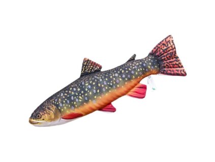 93536 gaby plysova ryba siven americky 62 cm