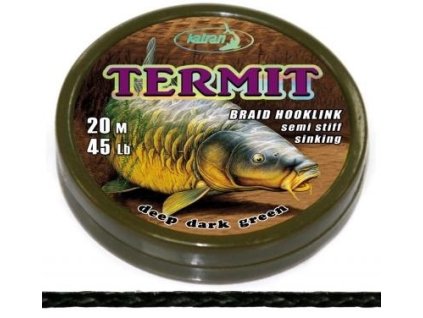 Katran Měkká návazcová šňůrka Braided hook links TERMIT 20m (Velikost 25 lb)