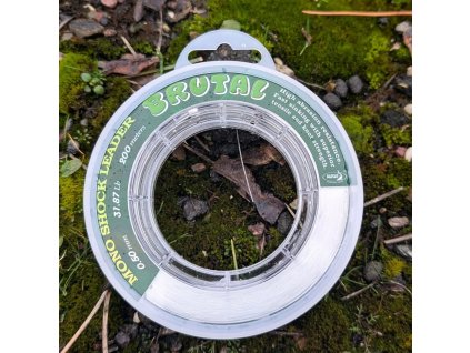 Katran šokový vlasec Shock mono line BRUTAL (Příchutě 0,55mm 48,60lb 150m)