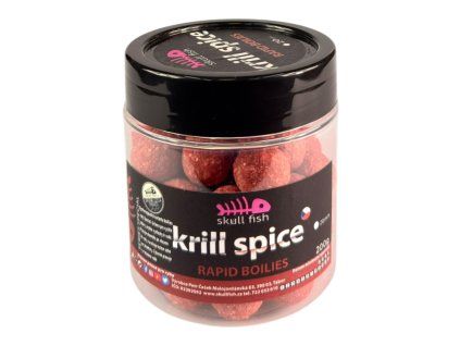 Boilies RAPID | KRILL SPICE | 20 mm