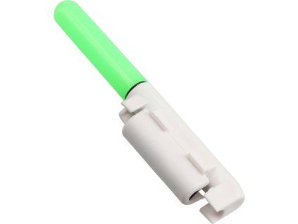Mikado světlo na špičku prutu bateriové - SENSOR (Varianta SVĚTLÍK - ELEKTRONICKÝ - HROT 1.6-2.6mm - ZELENÝ 1 ks)