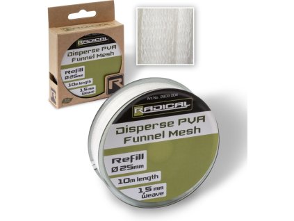 Radical Disperse PVA Funnel Mesh Refill 10m (Průměr 25 mm)