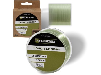 Radical šokový vlasec-světle zelená-100m (Průměr 0,50 mm)