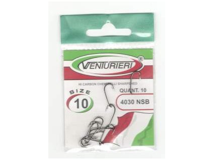 Venturieri Háčky 4030 NSB-10 ks (Velikost 12)
