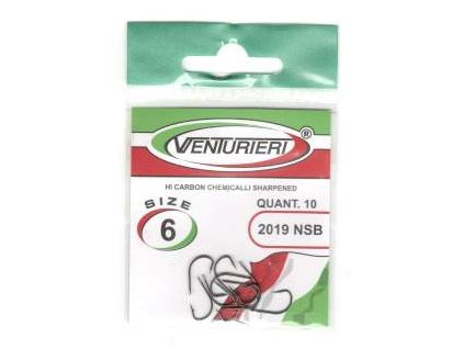 Venturieri háčky Model 2019 NSB-10 ks (Velikost 6)