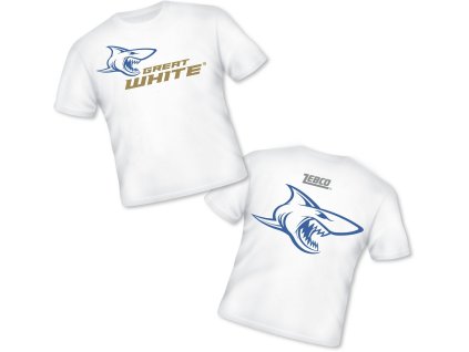 Zebco triko Great White (Velikost L)