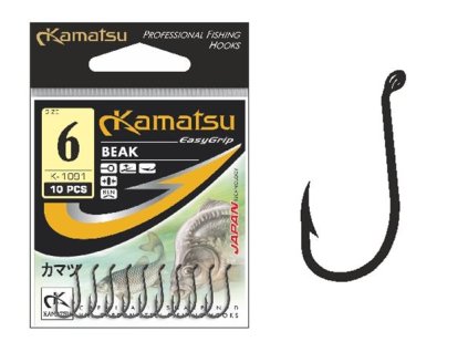 Kamatsu háček s očkem BEAK WR BLN /5 ks (Velikost 1/0)