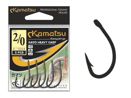 Kamatsu háček s očkem Kayo Heavy Carp WR BLN / 5 ks (Velikost 2)