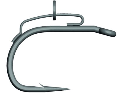 Mustad háčky BBS Wide Gap-Micro Barb titan 5 ks (Varianta vel. 2)